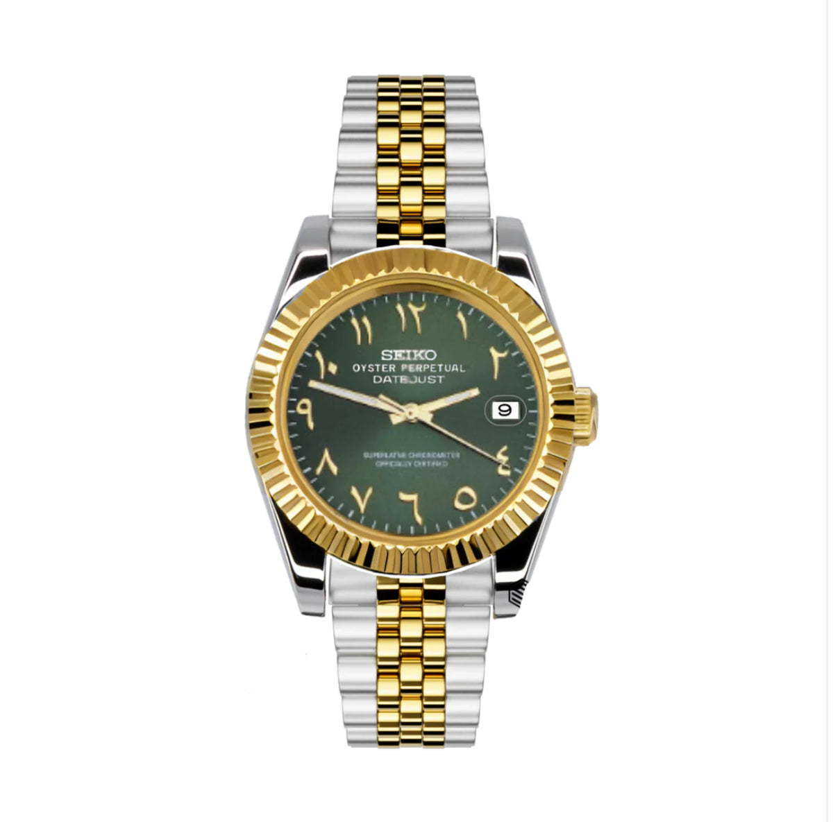SEIKOJUST | MOD GREEN TWO TONE