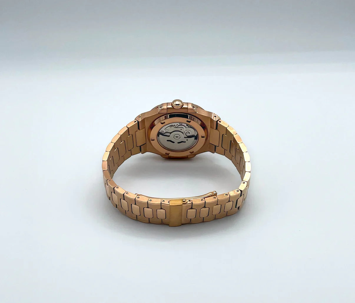 NAUTILO | ROSE GOLD BLUE DIAL