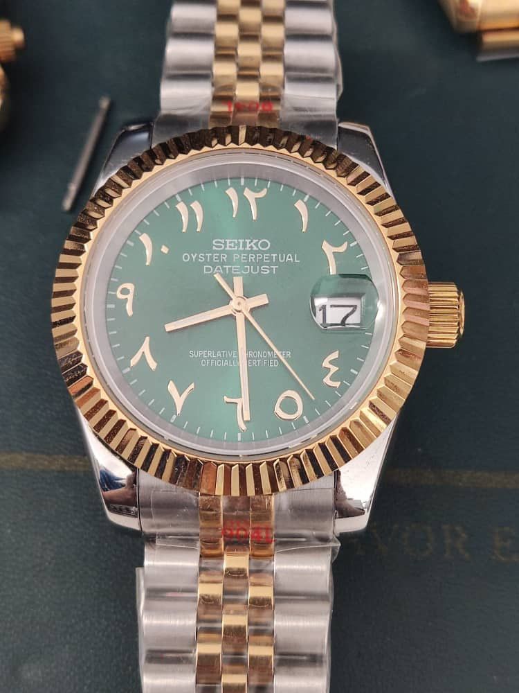 SEIKOJUST | MOD GREEN TWO TONE