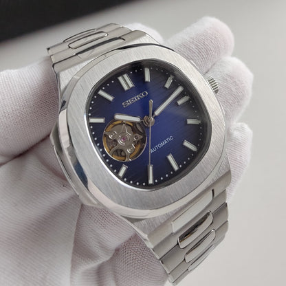 NAUTILO | BLUE DIAL OPEN HEART