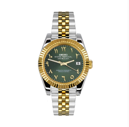 SEIKOJUST | MOD GREEN TWO TONE