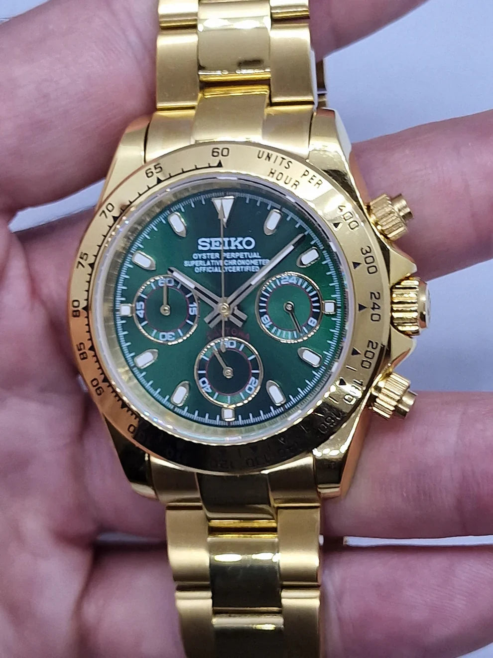SEITONA | MOD GREEN GOLD
