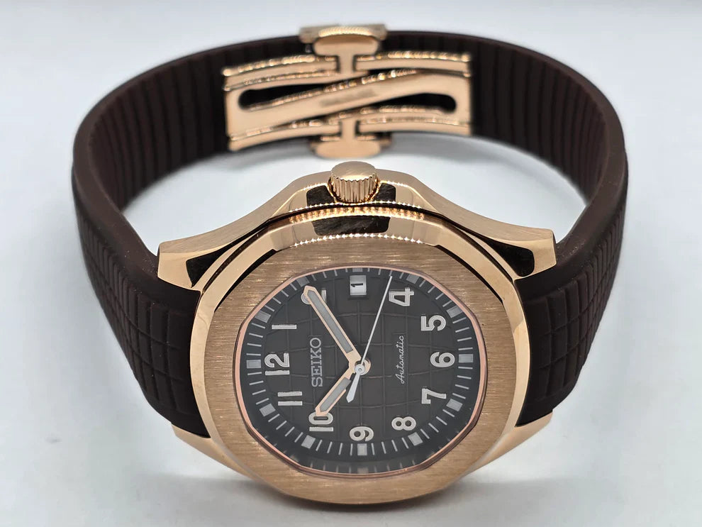 SEIKNAUT | MOD ROSE GOLD BROWN