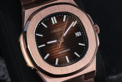 NAUTILO |  BROWN DIAL