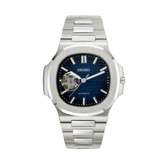 NAUTILO | BLUE DIAL OPEN HEART