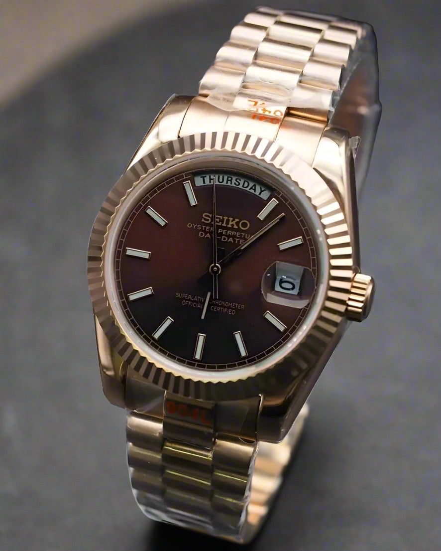 SEIKDATE | MOD BROWN DIAL