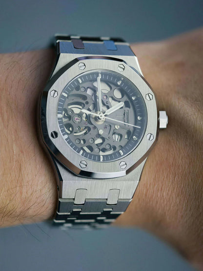 SEIKOAK | MOD SILVER SKELETON