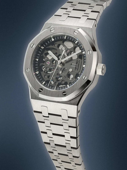SEIKOAK | MOD SILVER SKELETON