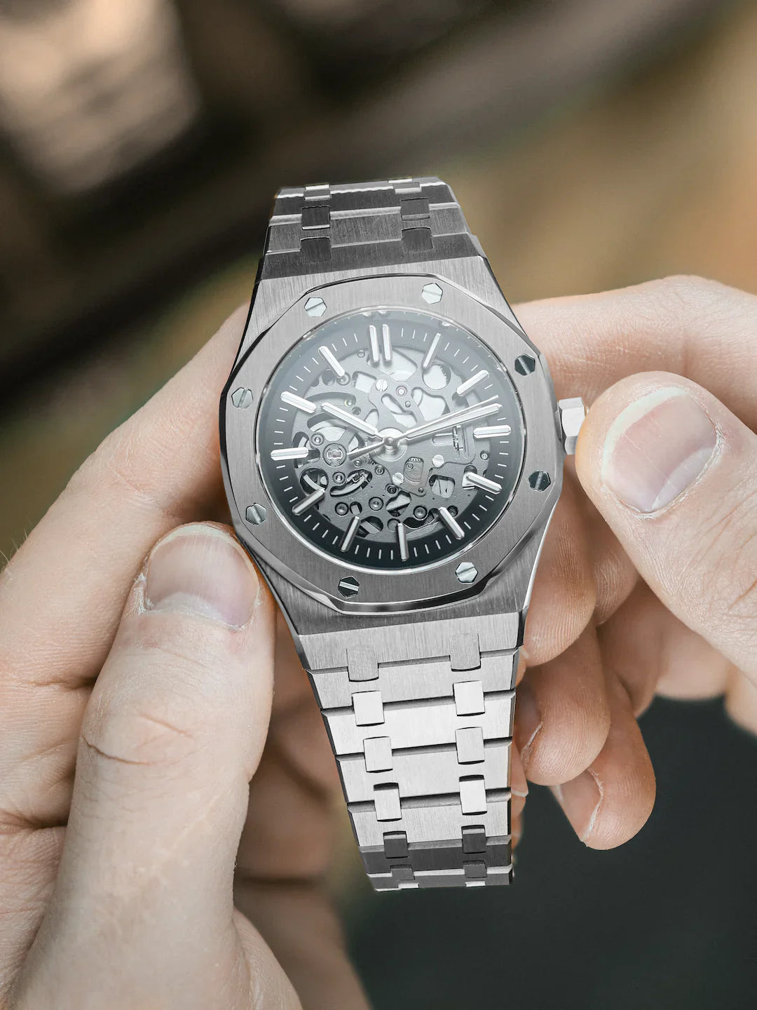 SEIKOAK | MOD SILVER SKELETON